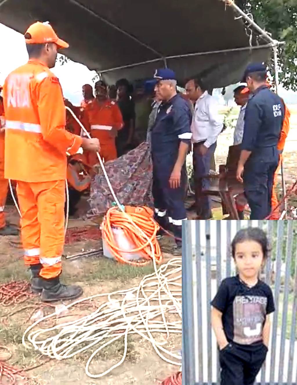 Battle continues to save fouryearold boy who fell into borewell